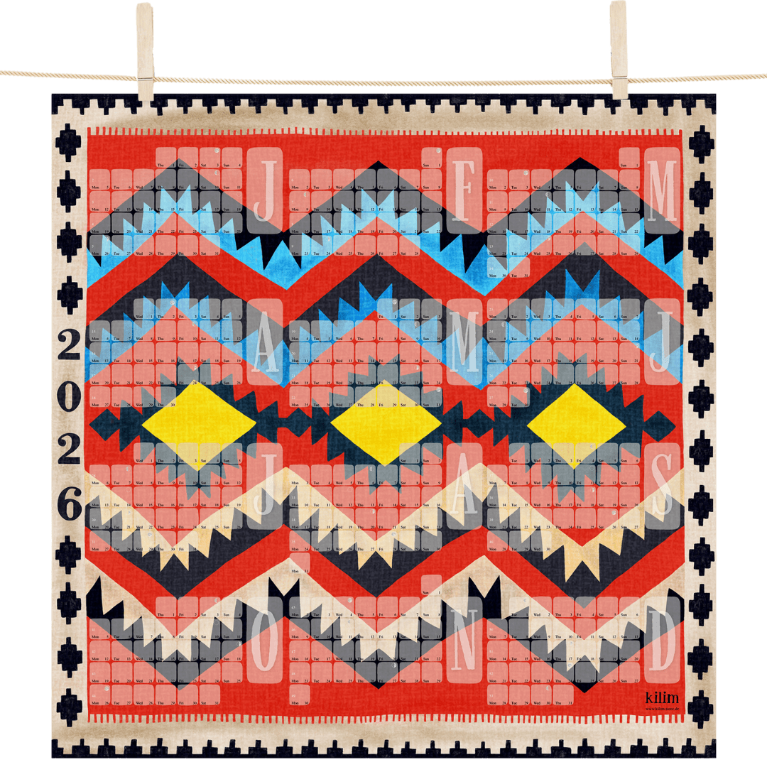 Der Posterkalender 2026 - Kilim