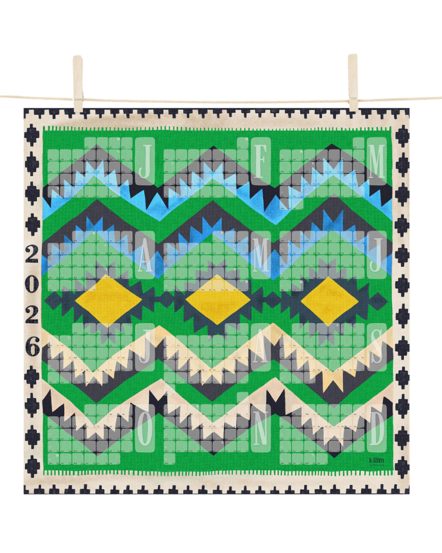 Der Posterkalender 2026 - Kilim