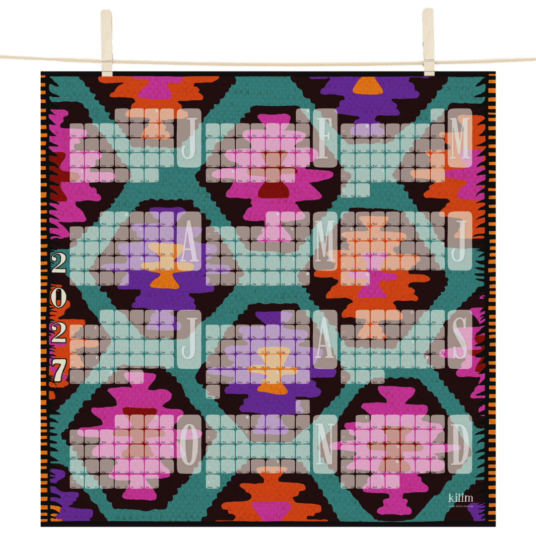Der Posterkalender 2027 - Kilim