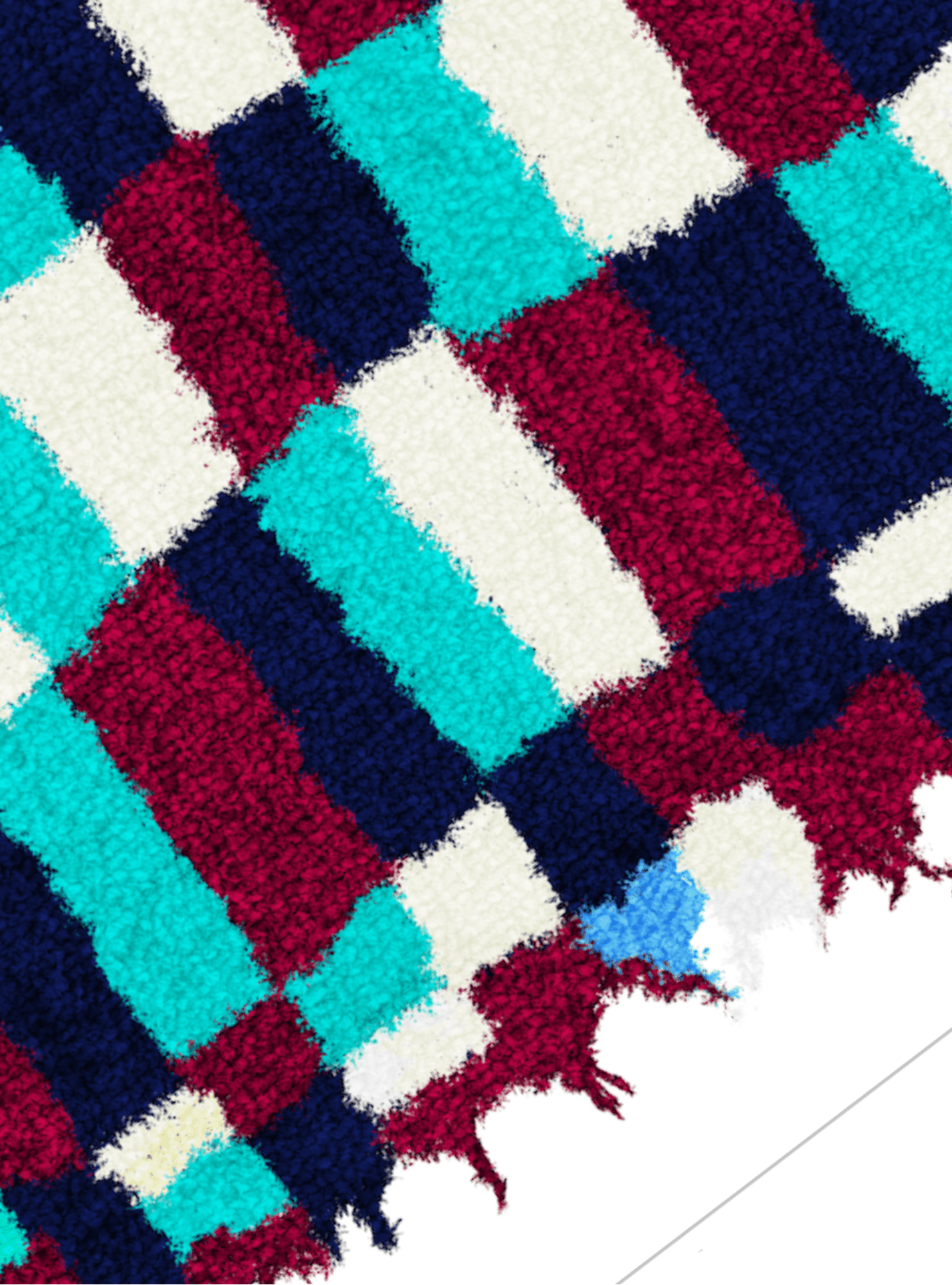 Kunstdruck Berber Karo, No. 3 - Kilim