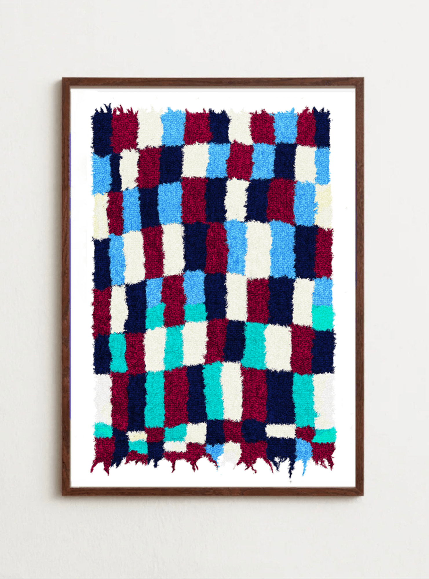 Kunstdruck Berber Karo, No. 3 - Kilim
