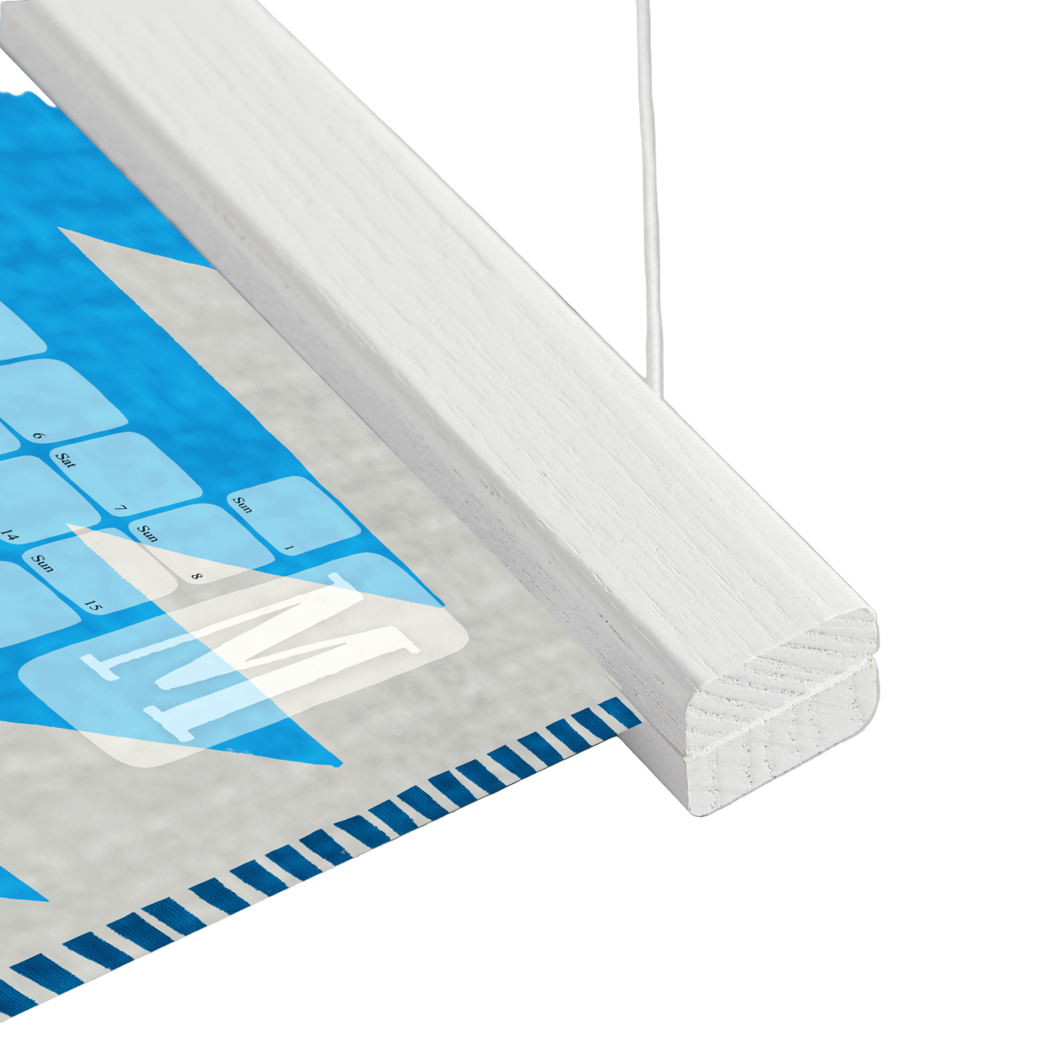 Magnetrahmen weiss - Kilim