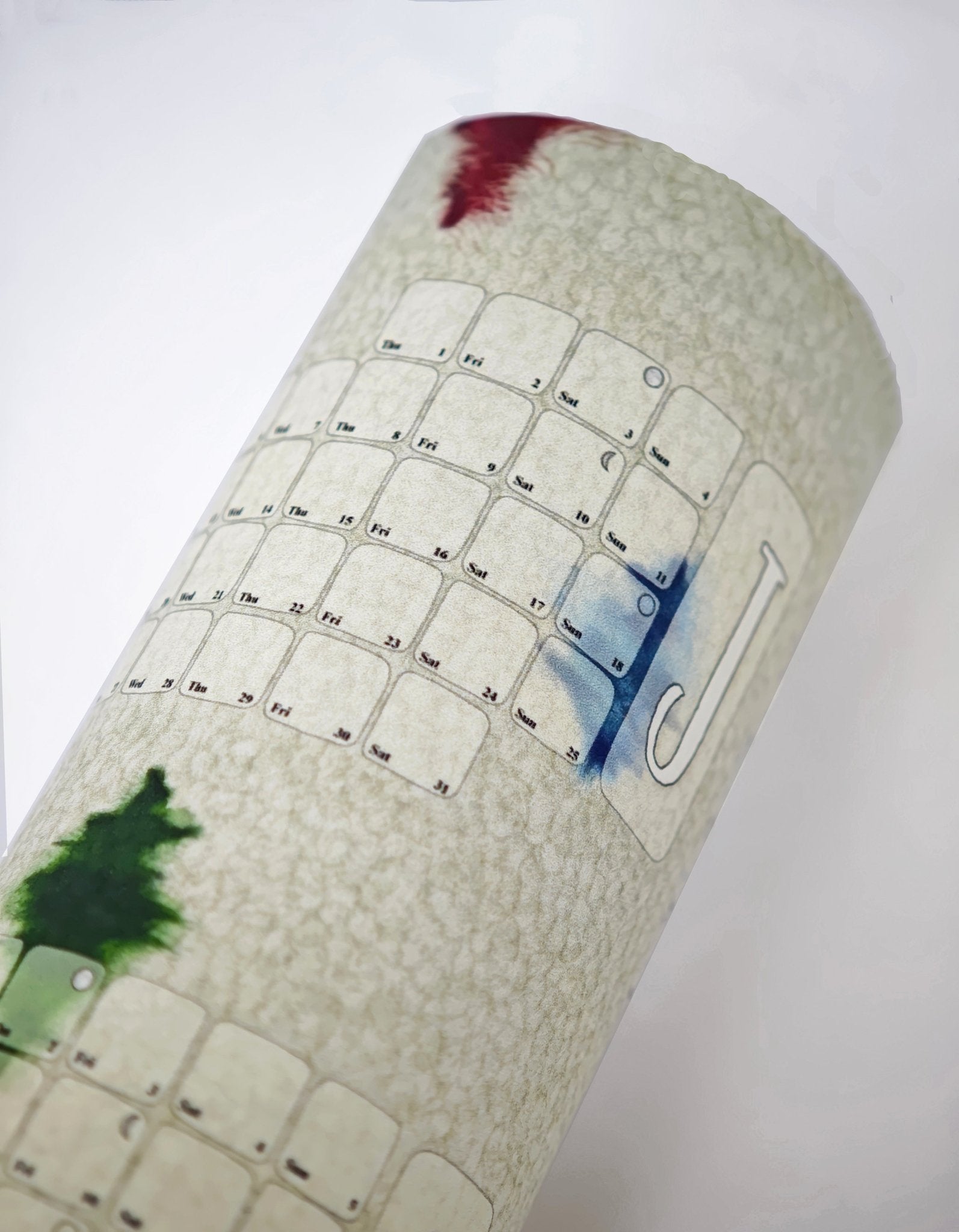 Wandkalender // Berber Harlekin - Kilim