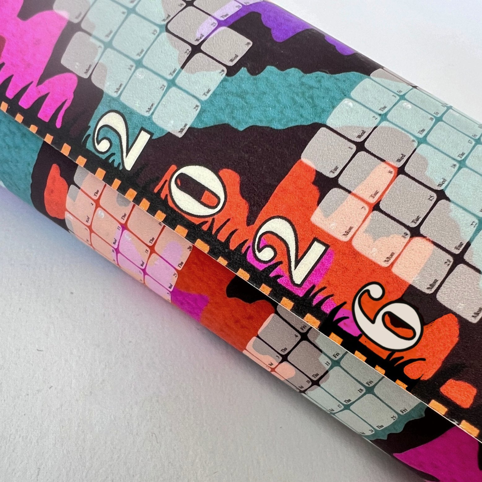 Wandkalender // Kilim Leo mint - Kilim