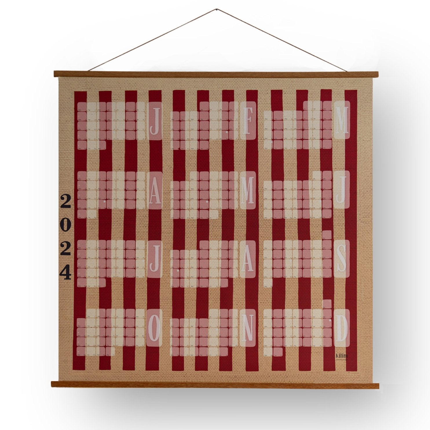 Magnetrahmen Teak - Kilim