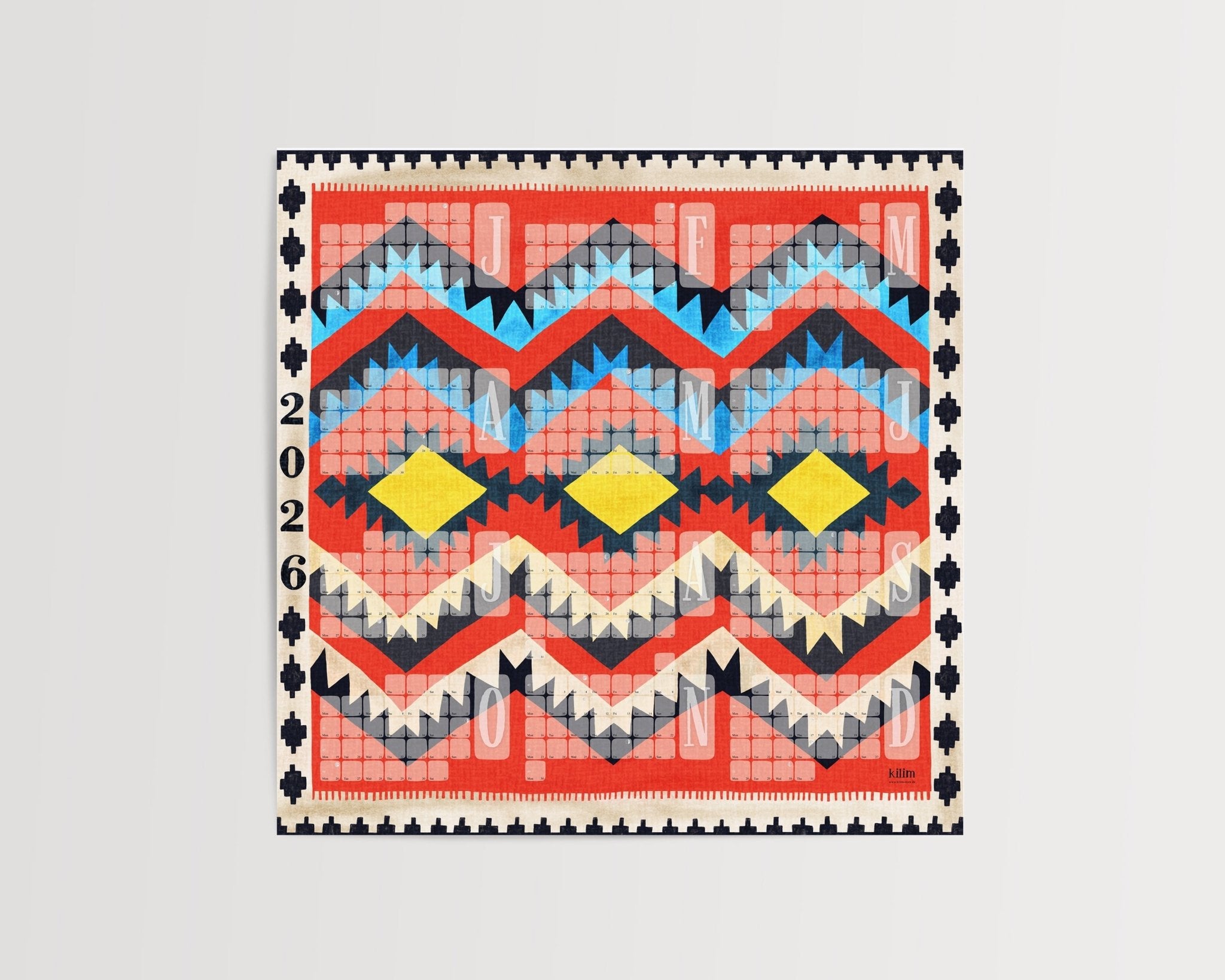 Posterkalender 2026 - Kilim