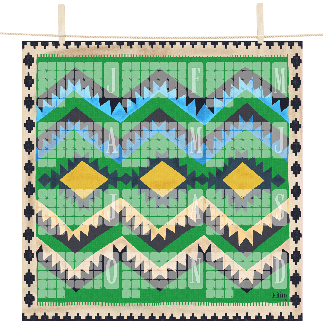 Der Geburtstagskalender - Kilim
