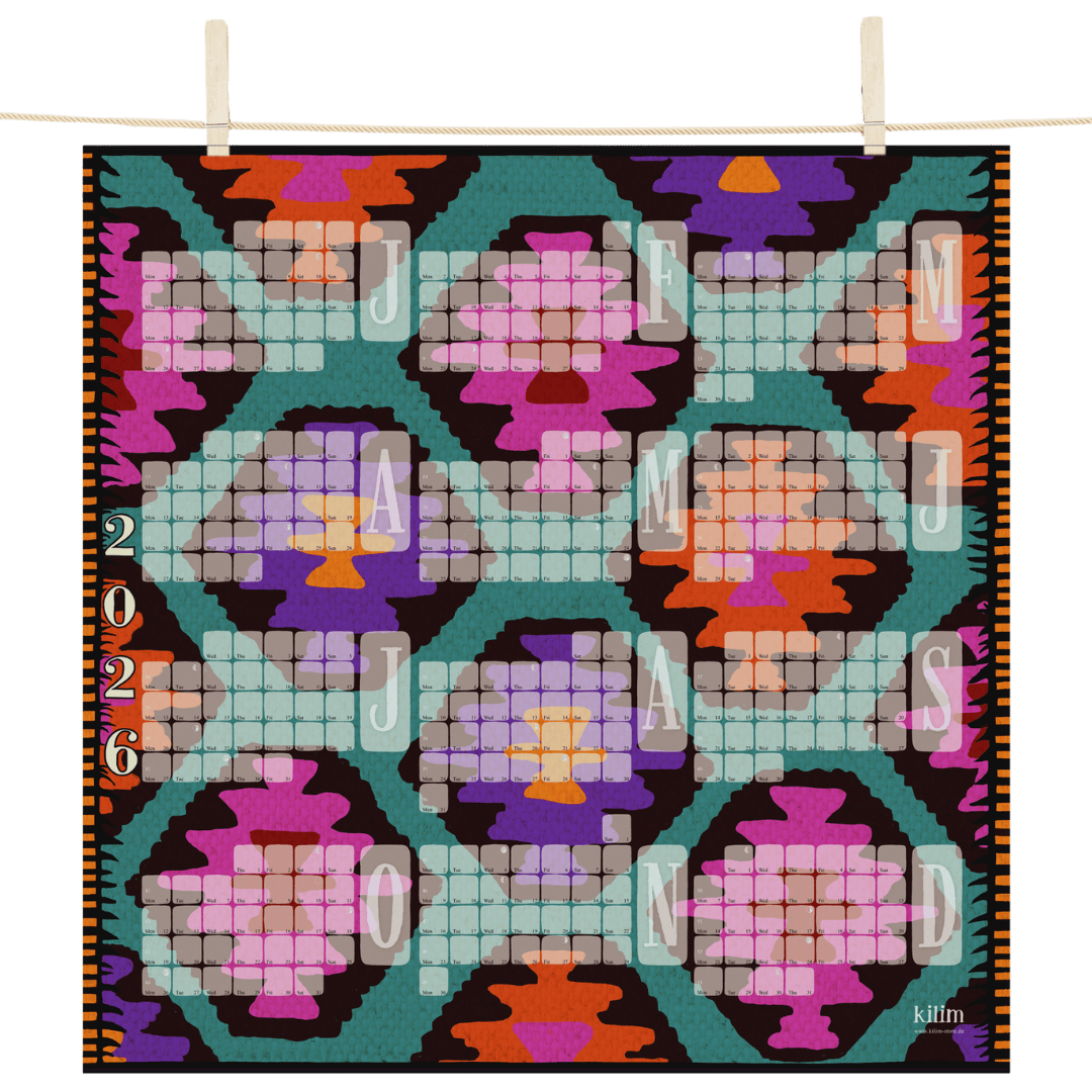 Der Posterkalender 2026 - Kilim