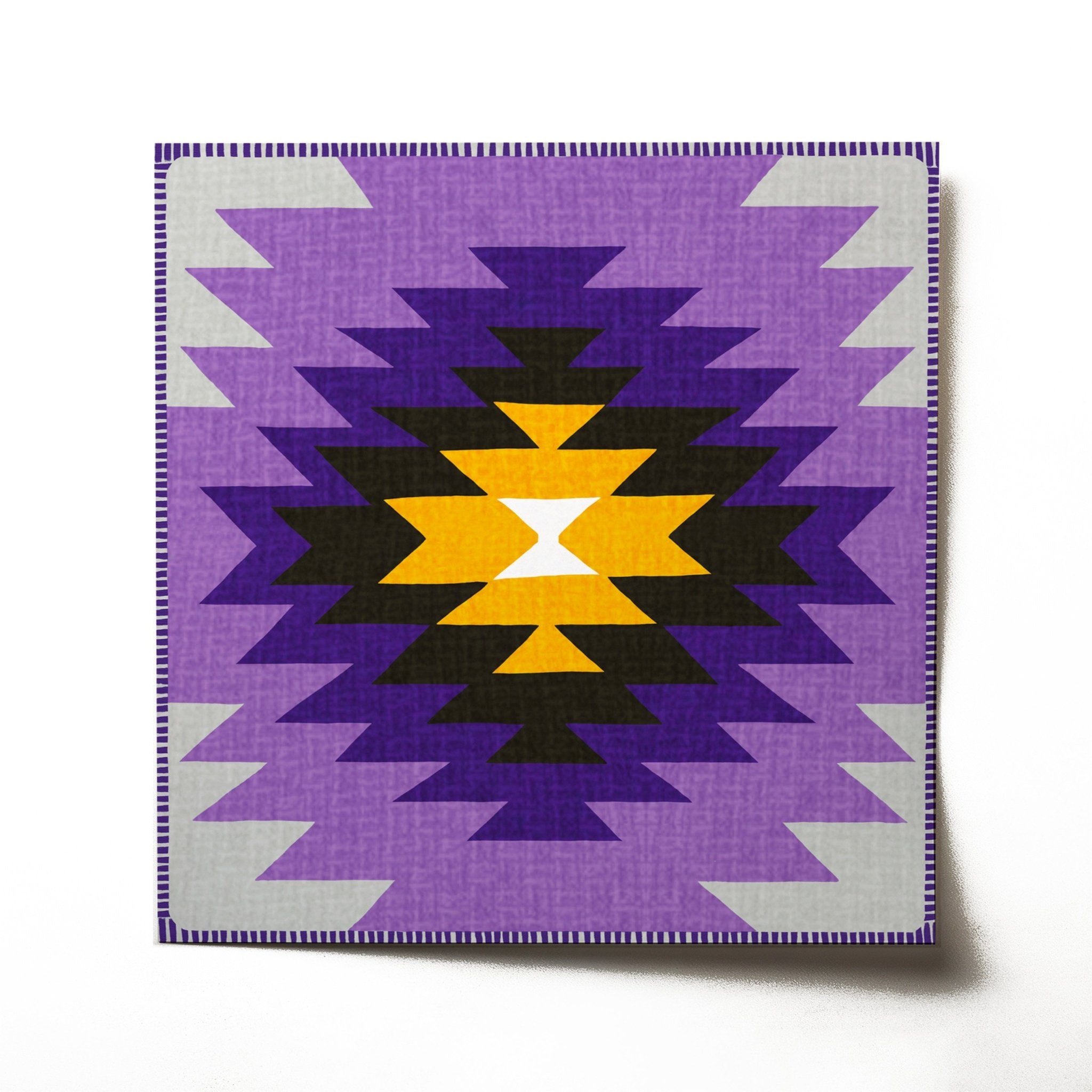 Kunstdruck Kilim Yamka violett - Kilim