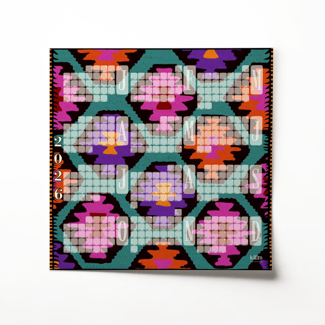 Posterkalender 2026 - Kilim