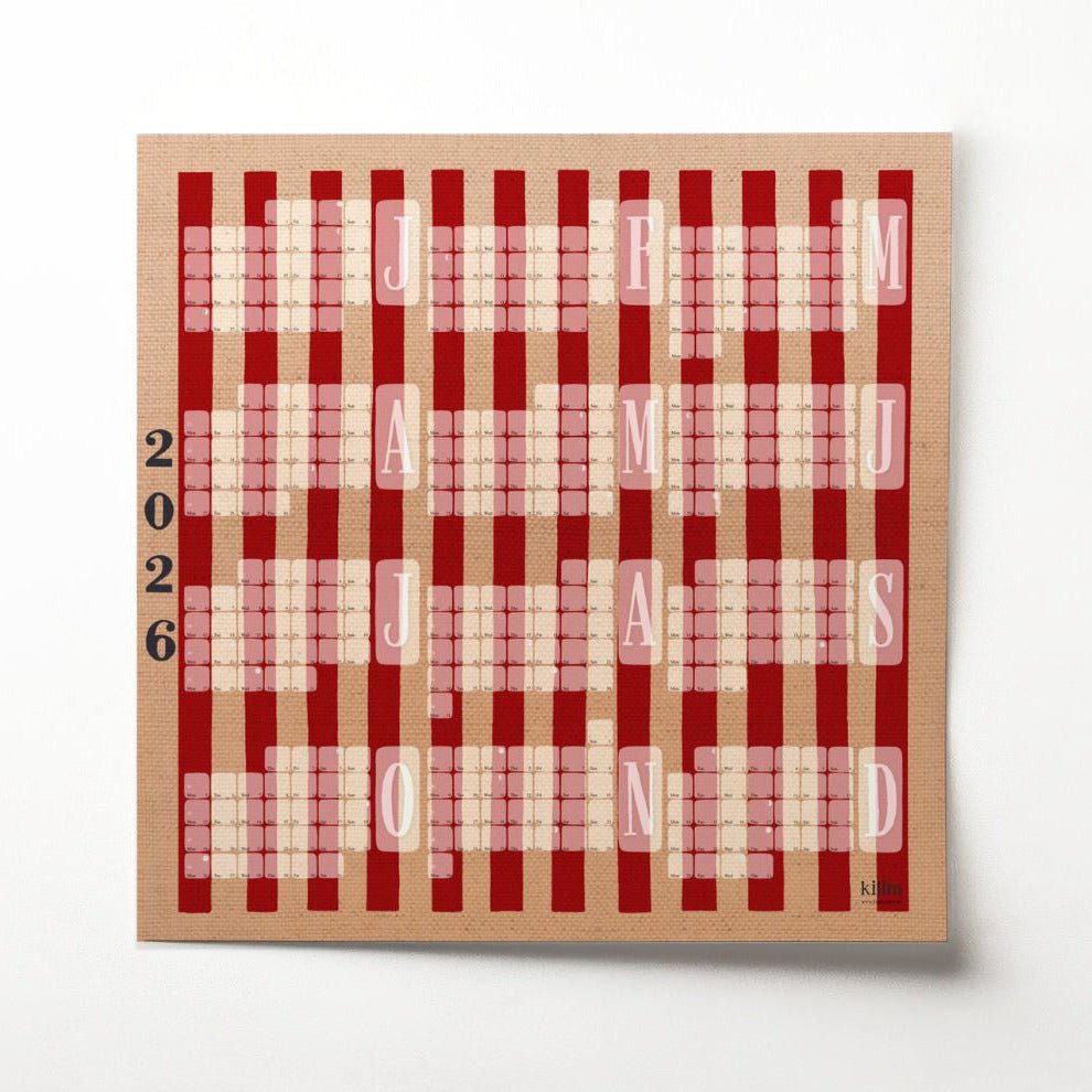 Posterkalender 2026 - Kilim